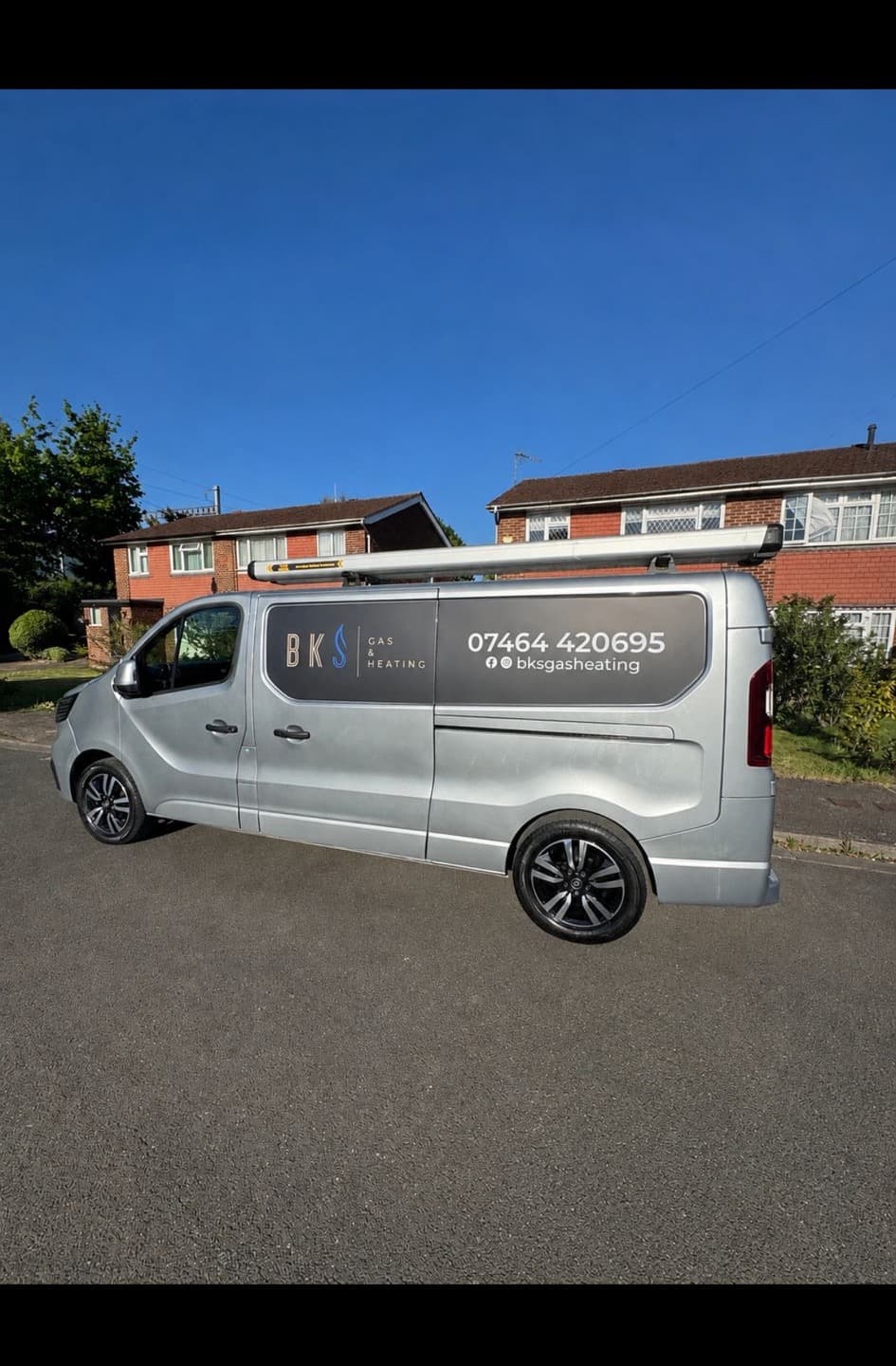 BKS Gas & Heating van — West London